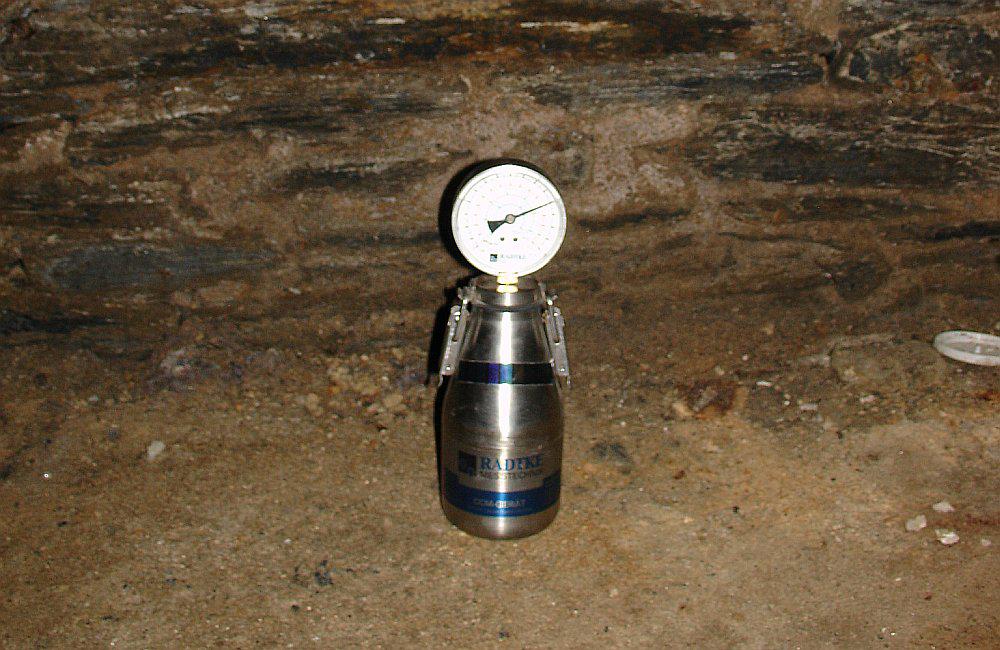 mesure humidité à la bombe à carbure